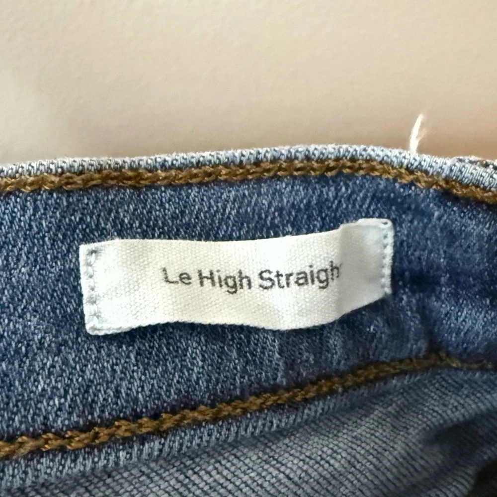 FRAME DENIM Le High Straight Jeans in Bestia Wash - Picture 9 of 11